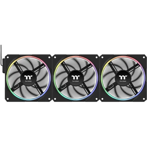Thermaltake TS120 EX RGB 120mm Sort 3-pack