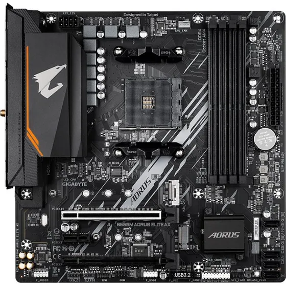GIGABYTE AORUS B550M ELITE AX Micro ATX Bundkort AM4
