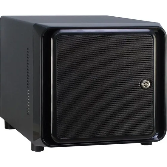 Inter-Tech SC-4100 - Sort Mini ITX Kabinet, USFF