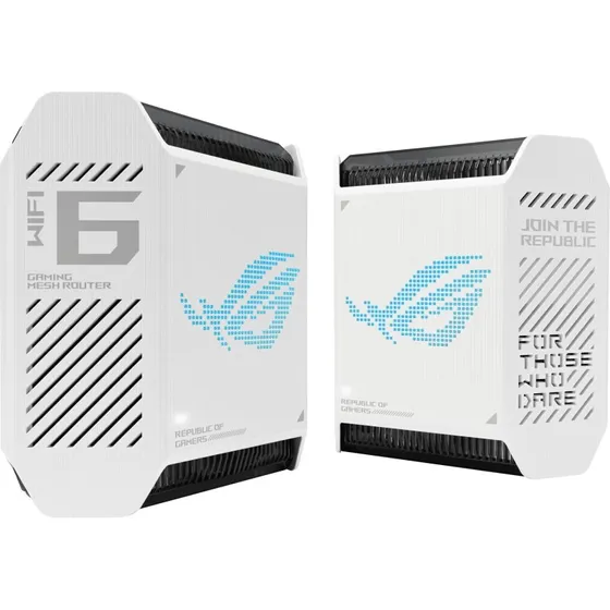 ASUS ROG Rapture GT6 2-Pack Hvid Wi-Fi 6 Mesh-router