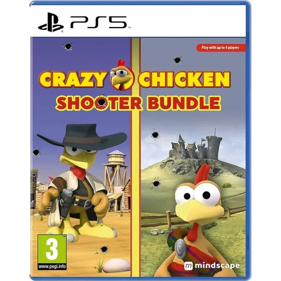 Crazy Chicken: Shooter Bundle – PlayStation 5