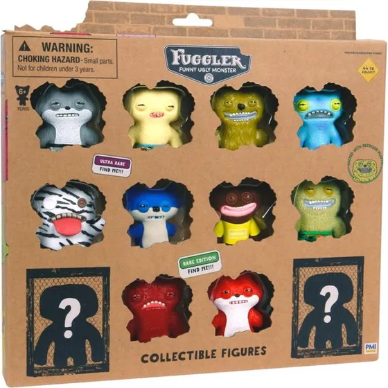 Fuggler S1 Deluxe 12-pak C – Samlerfigurer til leg og udstilling
