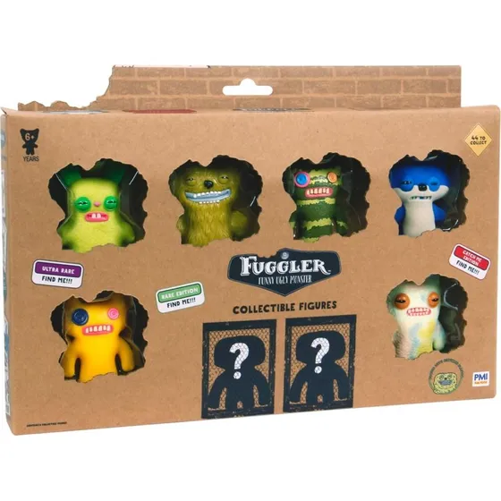 Fuggler S1 Deluxe 8-pak Samlefigurer