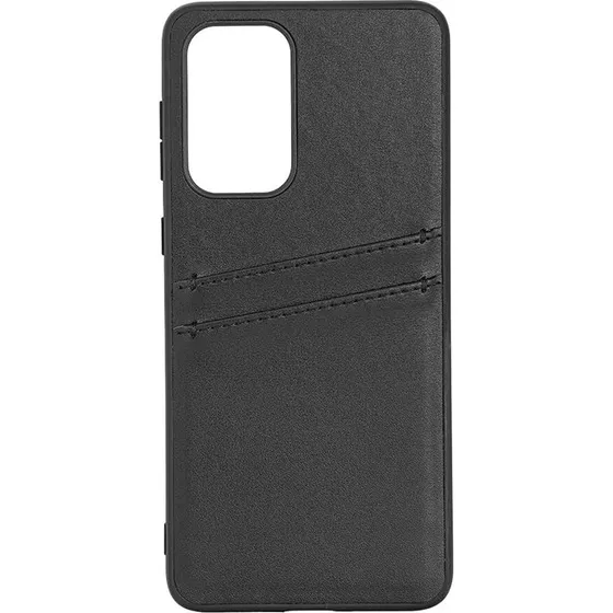 Buffalo PU 2-Kort Telefonetui til Galaxy A33 5G, Sort