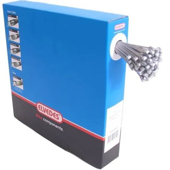 Elvedes indvendigt bremsekabel 2000 mm Ø1,5 mm rustfrit stål (10 stk)