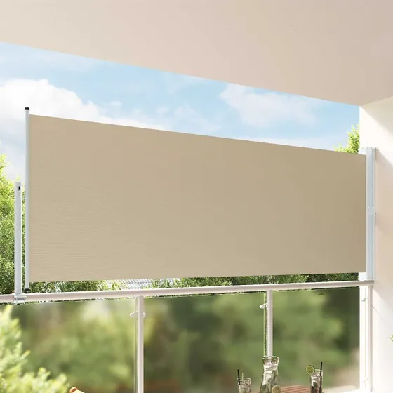 vidaXL Side Markise 160 x 300 cm Beige
