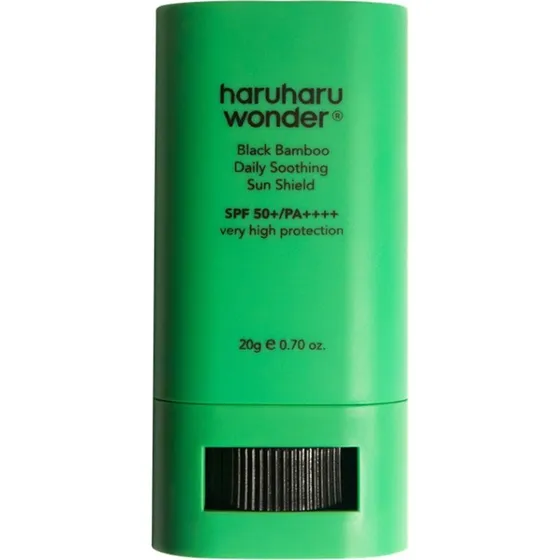 Haruharu Wonder Black Bamboo Daily Soothing Sun Shield SPF50+ PA++++ 20 g