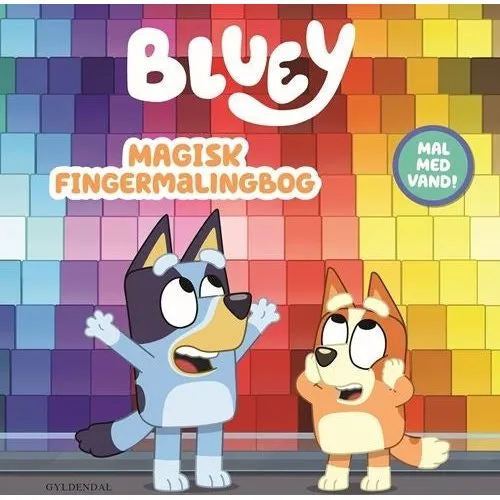 Bluey - Magisk Fingermalingbog. Mal med vand