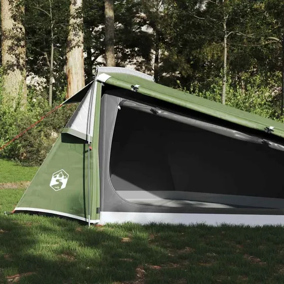 vidaXL 2-personers vandtæt campingtelt grønt