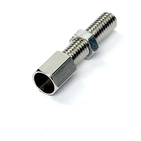 Fix kabel justerskrue M6 x 18 mm, stål med møtrik