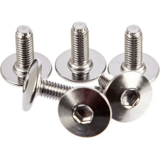 Shimano SPD-SL klampeskruer M5 x 13,5 mm, 6 stk