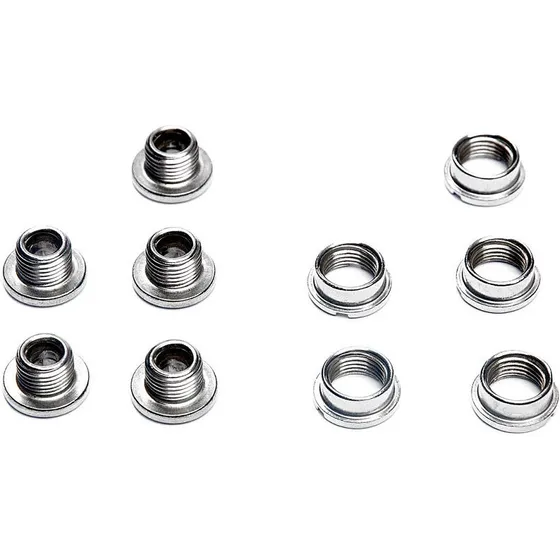 Bike Partner rustfri klingebolte 5 stk – enkelt klinge