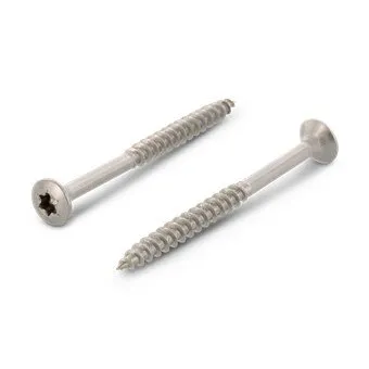 A2 spånpladeskruer 3,5x25 mm linsehoved Torx10 500 stk