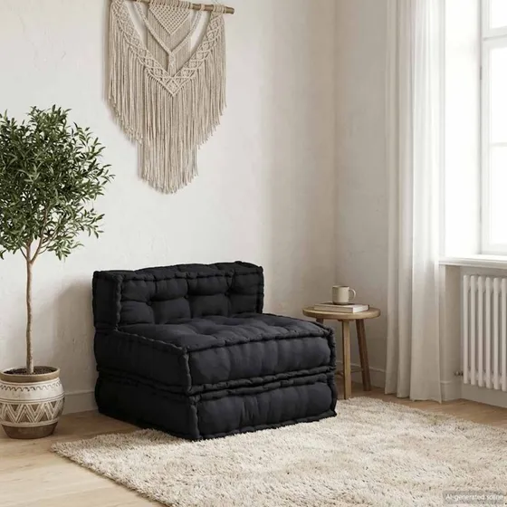 vidaXL modulær sofaenhed 70x70x54 antracitgrå