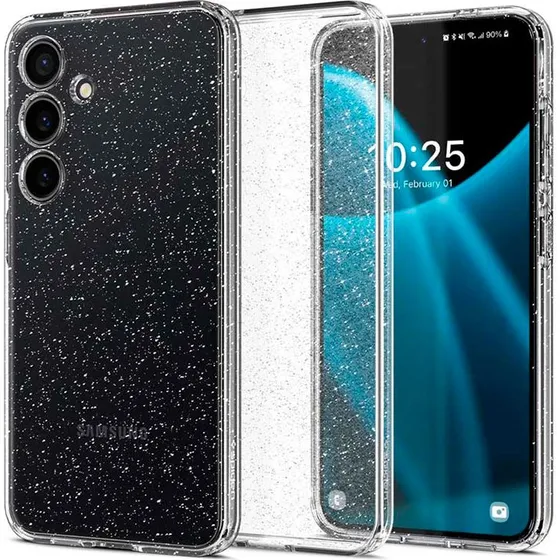 Spigen Liquid Crystal Glitter - Crystal Quartz - Samsung Galaxy S24