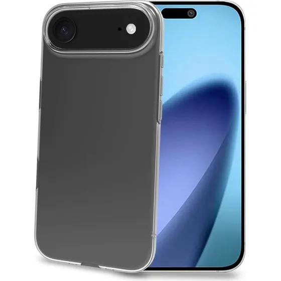 Celly Gelskin TPU Cover til iPhone 17 Air – Transparent