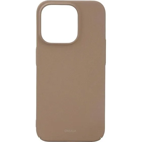 Onsala Mobilcover Ultra Slim Sand Burst Beige til iPhone 15 Pro