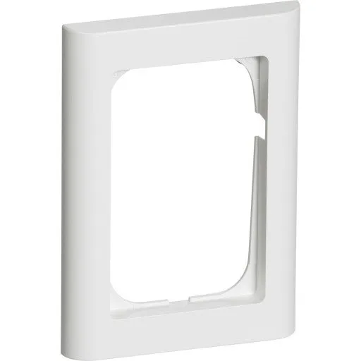 LK Fuga Softline 68 1,5 modul hvid ramme