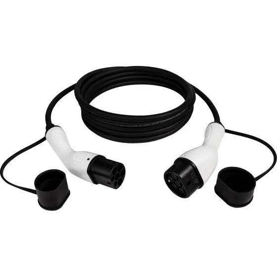 Sinox EV ladekabel 32A 3 faser 5m Sort