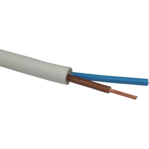 H05V2V2-F 100 meter Downlightkabel 2x1,5 mm² hvid