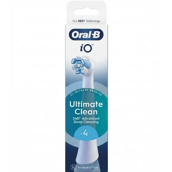 Oral-B iO Ultimate Clean Refill, 4 stk. hvid