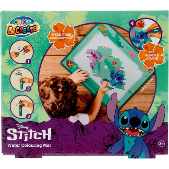 Disney Stitch Aqua-tegneunderlag 51x41 cm