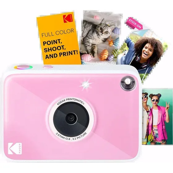 Kodak Printomatic+ Instant Kamera - Pink