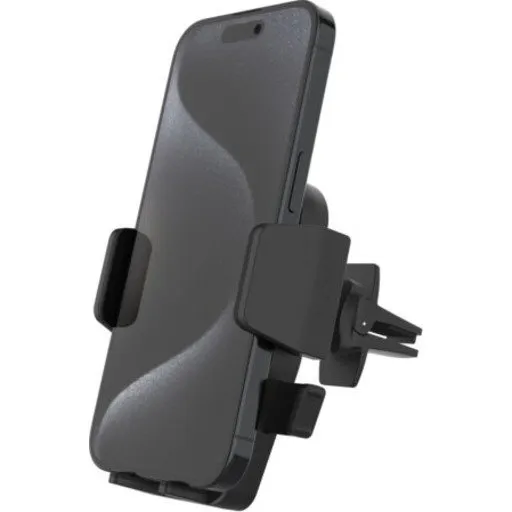 Fixed Iconiq Mobilholder til Ventilationsgitter, Sort