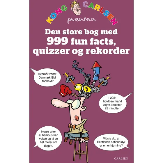 Kong Carlsen - Den store bog med 999 fun facts