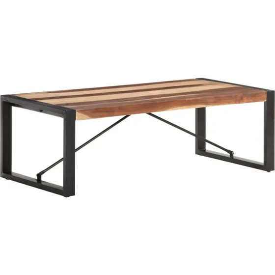 vidaXL Sofabord 120x60x40 cm massivt træ