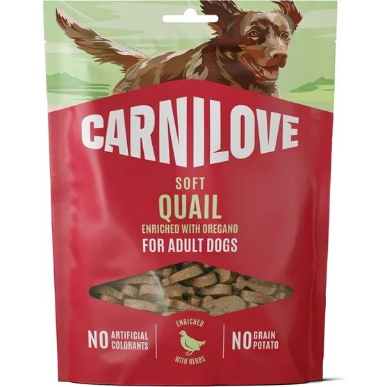 Carnilove Semi-Moist Snack Quail, 200g
