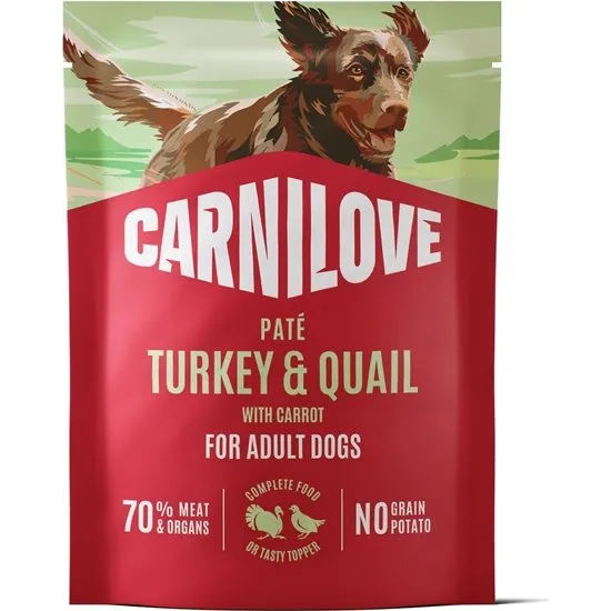 Carnilove Pouch Paté Kalkun & Vagtløg, 300g