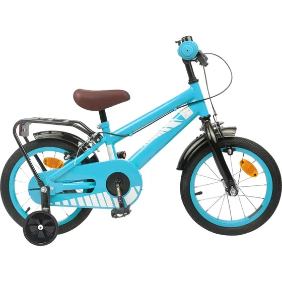 vidaXL Børnecykel 12 tommer Lyseblå til 2-4 år