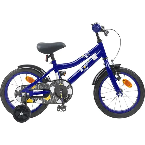 vidaXL Børnecykel 16 tommer Mørk blå til 4-6 år
