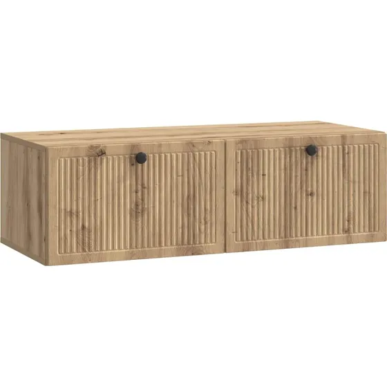 vidaXL Væghængt TV-skab Artisan-eg 98 x 41 x 30 cm Træ