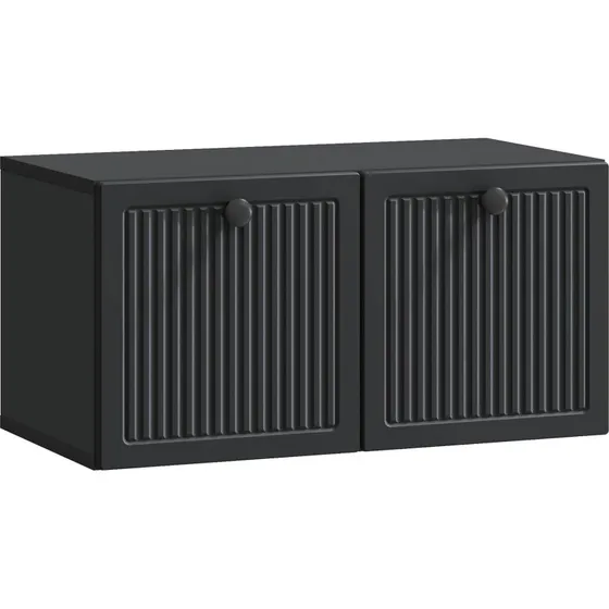 vidaXL Væghængt TV-skab Sort 59,5 x 31 x 30 cm Træ