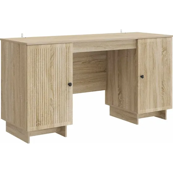vidaXL Bord Sonoma-eg 142,5 x 50 x 75 cm