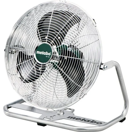 Metabo AV 18 Solo Akku-Ventilator – Støjsvag, 7 timer batteritid