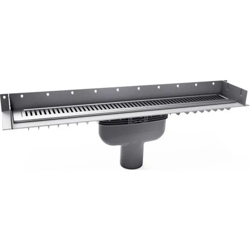 Purus Line Sampak 900 mm, 75 mm lodret, rustfri stål