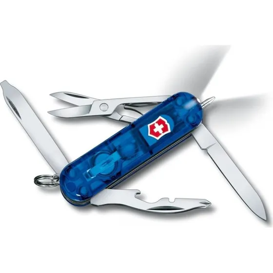 Victorinox Midnite Manager lommekniv – blå transparent