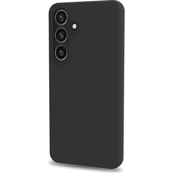Celly Cromo Soft Rubber Case for Galaxy S26 5G, sort