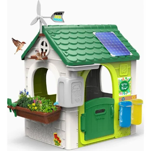 Feber ECO Hus I-FEH16000 – Legehus med genbrugsbeholdere
