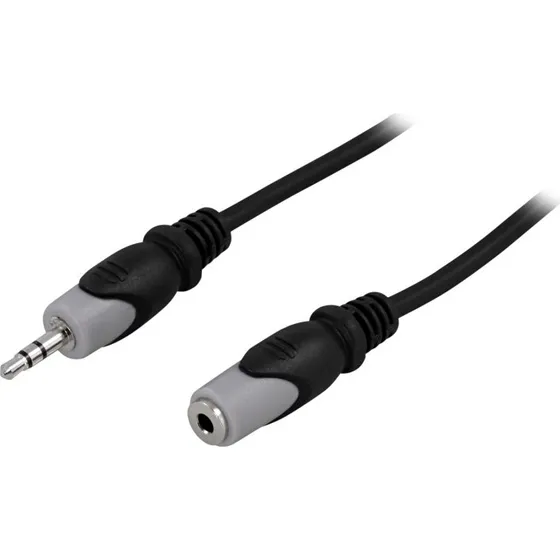 DELTACO 3,5mm Lydkabel 3m Han-Hun