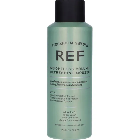 REF Vægtløs Volumen Forfriskende Mousse 200 ml
