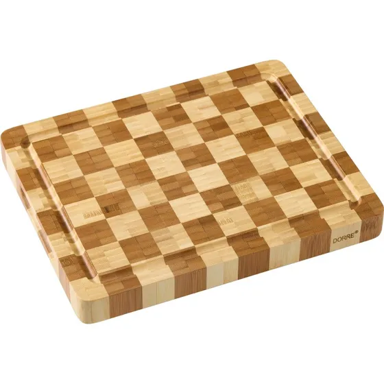 Dorre Kombo Skærebræt Bambus 30×24×3 cm