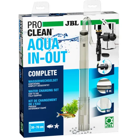 JBL ProClean Aqua In-Out rensesæt til akvarier 45–70 cm