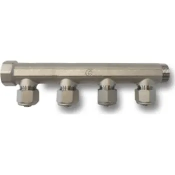 Pettinaroli TEA fordelerrør 3/4" 4 x 15 mm