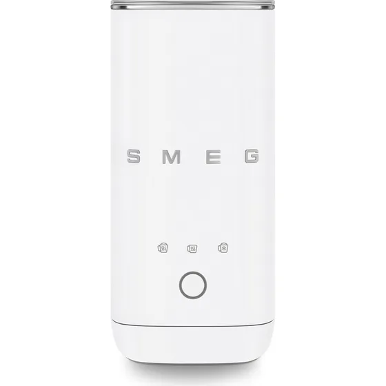 Smeg MFF02 Minimælkeskummer, 180ml, Mat Hvid
