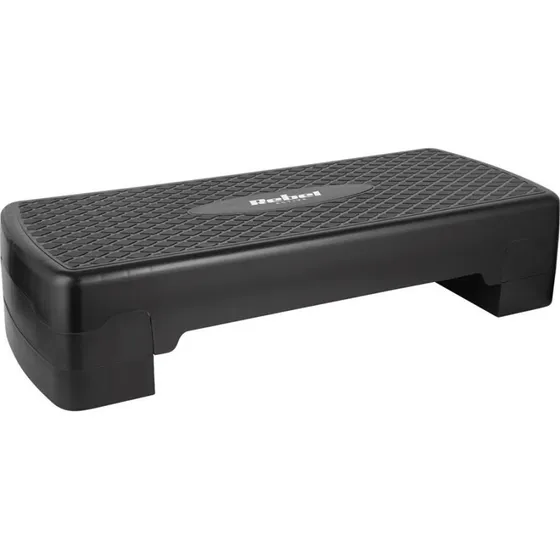 Rebel ACTIVE Stepbænk 2 Niveauer, Sort