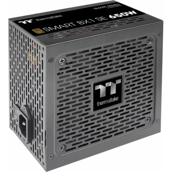 Thermaltake Smart BX1 650W 80 Plus Bronze, ikke-modulær, sort